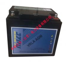 海志蓄电池HZB12-44 12V44AH铅酸免维护UPS电源网络机房应急电池